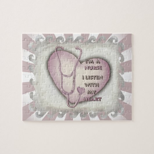Puzzle Infirmière cardiaque (Horizontal)