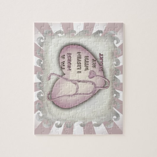 Puzzle Infirmière cardiaque (Vertical)