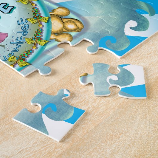 Puzzle Infirmière de la devise arc-en-ciel (Côté)