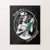 Puzzle Infirmière d'Halloween (Vertical)