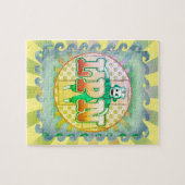 Puzzle Infirmière du LPN de singe-sock (Horizontal)