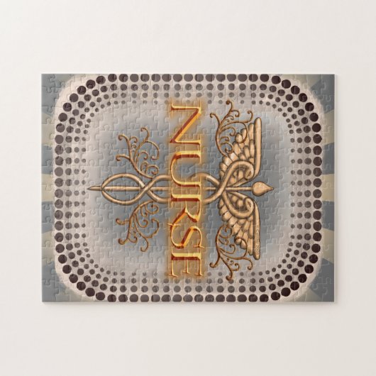 Puzzle Infirmière en or (Horizontal)