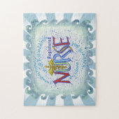 Puzzle Infirmière inscrite Motto (Vertical)