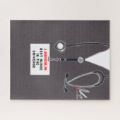 Puzzle Infirmière personnalisée (Horizontal)