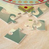 Puzzle Infirmière Singe Chaussette RN (Côté)
