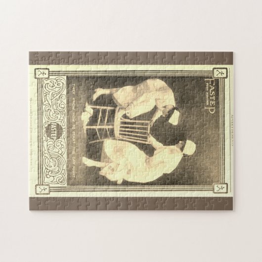 Puzzle infirmière vintage (Horizontal)