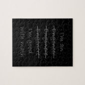 Puzzle Ingénieur drôle (Horizontal)