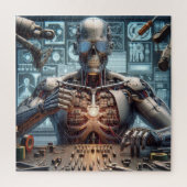 Puzzle Ingénieur roboticien (Vertical)