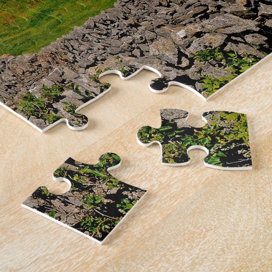 Puzzle Inisheer Aran Islands Galway Irlande. Jigsaw Puzz (Côté)