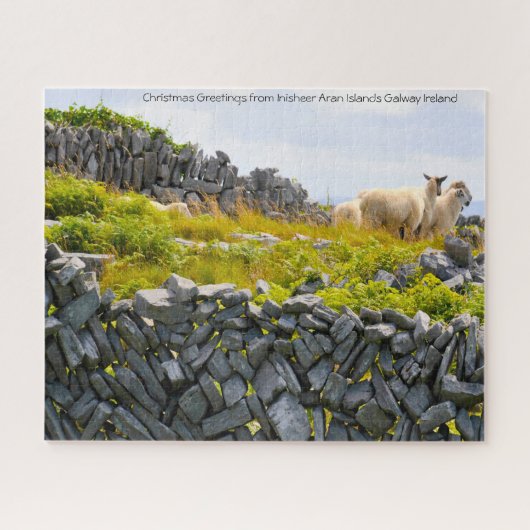 Puzzle Inisheer Aran Islands Galway Irlande. Jigsaw Puzzl (Horizontal)