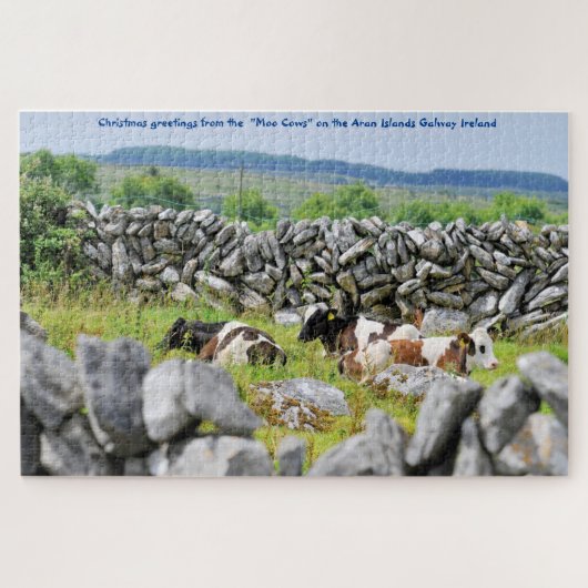 Puzzle Inisheer Aran Islands Galway Irlande. Jigsaw Puzzl (Horizontal)