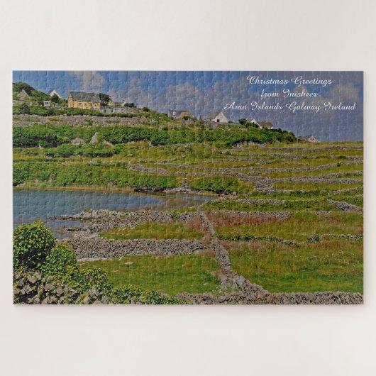 Puzzle Inisheer Îles d'Aran Galway Irlande. (Horizontal)