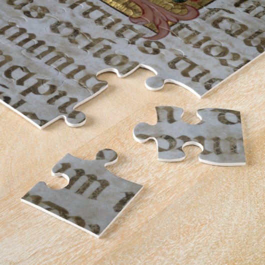 Puzzle Initiale "D" de Mme 531 f.169v Historiated (Côté)