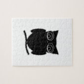Puzzle Inkblot Owl (Horizontal)