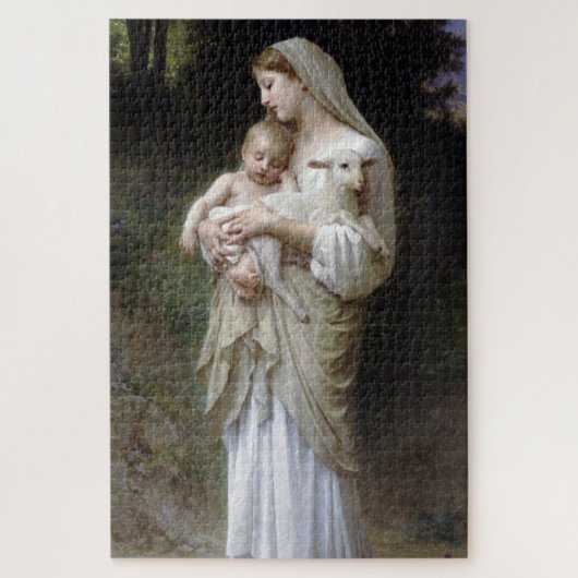 Puzzle Innocence (Vierge et Enfant), Bouguereau (Vertical)