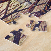 Puzzle Insectes d'abeilles vintages Fleur de printemps (Côté)