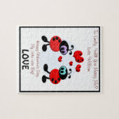 Puzzle Insectes d'amour de proposition de mariage (Horizontal)