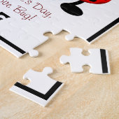 Puzzle Insectes d'amour de proposition de mariage (Côté)