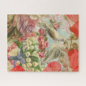 Puzzle Inséparables Coeur antique Vintage (Horizontal)