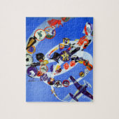 Puzzle Insigne de l'escadron (Vertical)