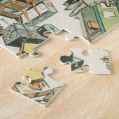 Puzzle Inspection douanière, dessin humoristique de Tony  (Côté)