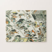 Puzzle Inspection douanière, dessin humoristique de Tony  (Horizontal)