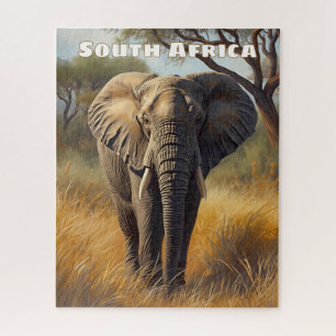 Puzzle Inspirant Afrique du Sud Éléphant Nature