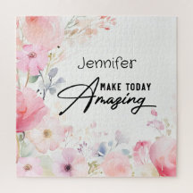 Puzzle inspirant aux fleurs colorées