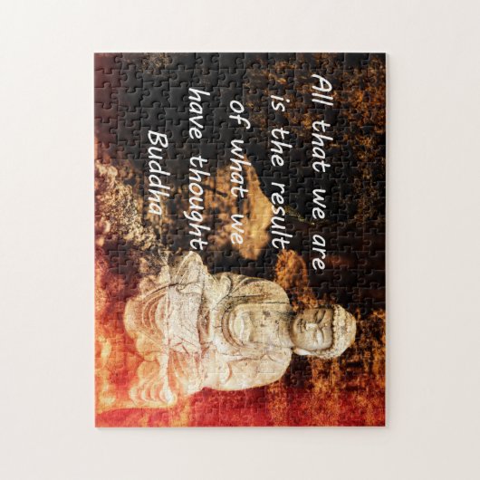 Puzzle Inspirational Buddha Quote (Vertical)