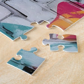 Puzzle Inspirational Quote and City Woman (Côté)