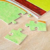 Puzzle Inspiré de funky rétro coloré (Côté)