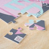 Puzzle inspiré de message. Cadeau mignon. Aimé (Côté)