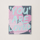 Puzzle inspiré de message. Cadeau mignon. Aimé (Vertical)