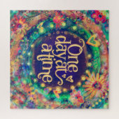 Puzzle Inspiribilité "un jour à la fois" (Horizontal)