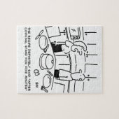 Puzzle Instructions pour la recette Cuisine suivie dans u (Horizontal)