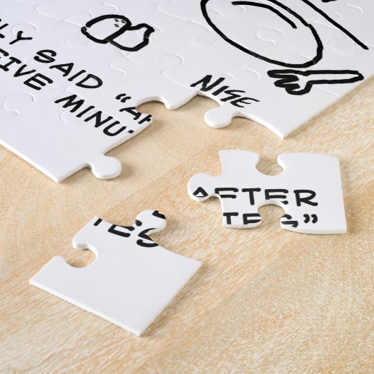Puzzle Instructions pour la recette Cuisine suivie dans u (Côté)