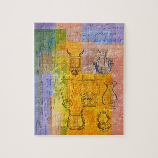 Puzzle Instruments de musique anciens (Vertical)