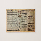 Puzzle Instruments Médicale vintages (Horizontal)