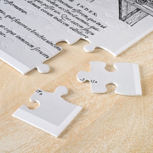 Puzzle Instruments pour les dissections, illustration de (Côté)