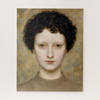Puzzle Intelligence Délicate – Un Portrait d'Art Fin