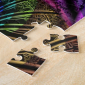 Puzzle Intérieur | Arc-en-ciel Fractal Art (Côté)