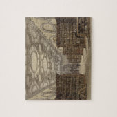 Puzzle Intérieur de la bibliothèque publique, Cambridge, (Vertical)