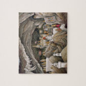 Puzzle Intérieur de la grotte de Nam Hou, les Laotiens, (Vertical)