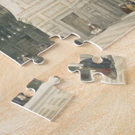 Puzzle Intérieur de la mosquée du sultan Hasan, le Caire, (Côté)