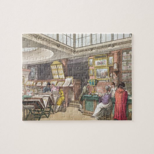 Puzzle Intérieur dépôt d'Ackermann du "des arts, Lit (Horizontal)