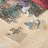 Puzzle Intérieur dépôt d'Ackermann du "des arts, Lit (Côté)