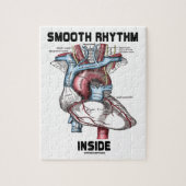 Puzzle Intérieur doux de rythme (coeur anatomique (Vertical)