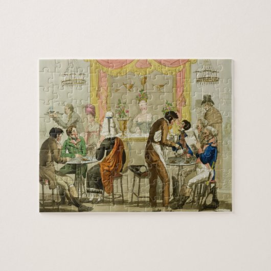 Puzzle Intérieur d'un café, pub. pour William Pearm (Horizontal)