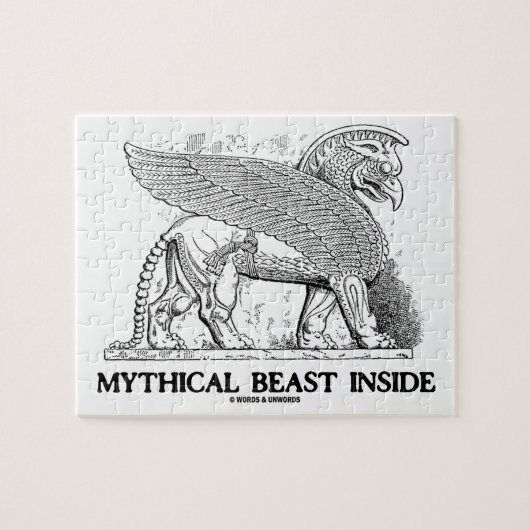 Puzzle Intérieur mythique de bête (griffon/Gryphon) (Horizontal)