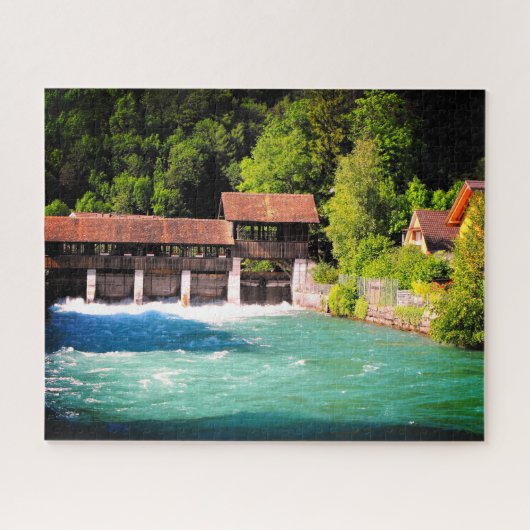 Puzzle Interlaken en Suisse (Horizontal)